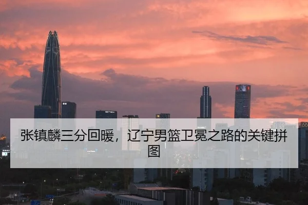 张镇麟三分回暖，辽宁男篮卫冕之路的关键拼图